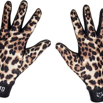 Leopard Skin Gloves
