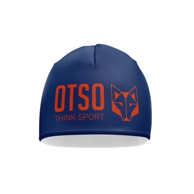 Gorro Navy Blue & Fluo Orange