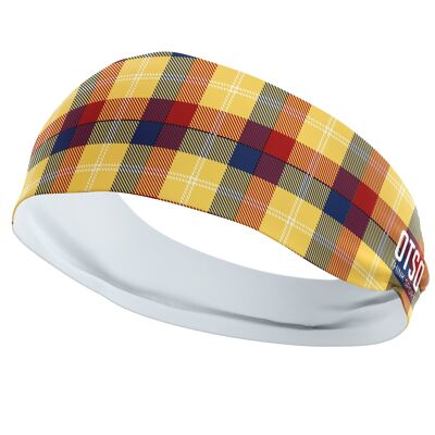 Headband Lumberjack Yellow 8 cm / Size S