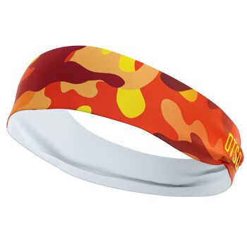 Bandeau Camo Orange 10 cm / Taille M 1