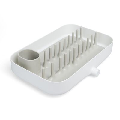 Dish drainer, Minim, white / gray, ABS plastic
