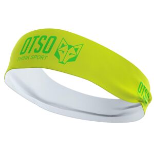 Bandeau Sport OTSO Jaune Fluo / Vert Fluo 10 cm / Taille M