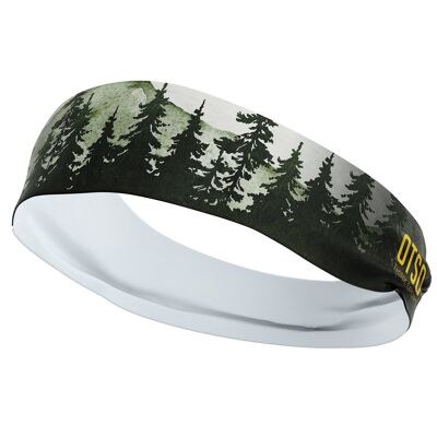 Headband Green Forest 10 cm / Size M