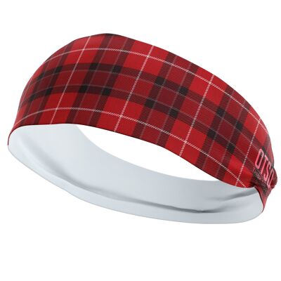 Lumberjack Red headband 10 cm / Size M