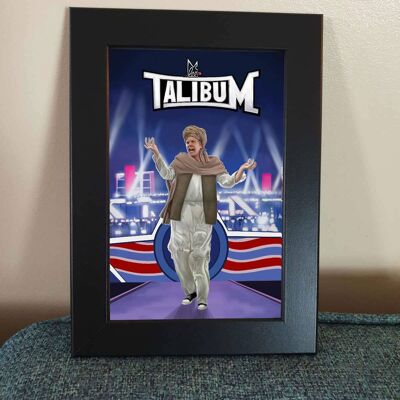 Talibum - Its Always Sunny in Wrestlemania Framed 4x6" Print