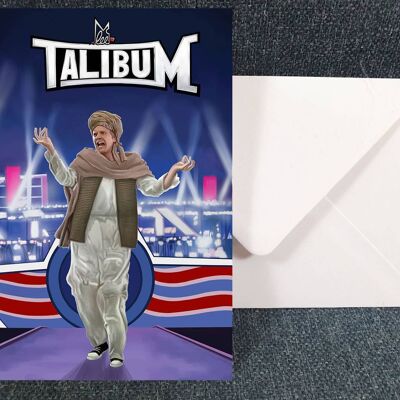 Talibum - Its Always Sunny in Wrestlemania greeting card