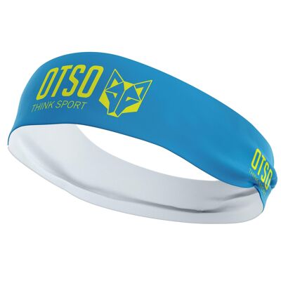 OTSO Sport Headband Light Blue / Fluo Yellow 10 cm / Size M
