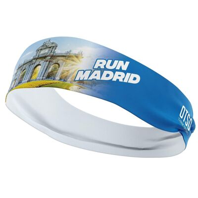 Run Madrid Puerta de Alcalá Stirnband 10 cm / Größe M.