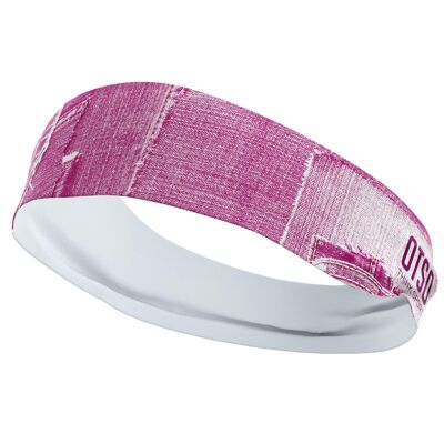 Stirnband Pink Jeans 10 cm / Größe M.