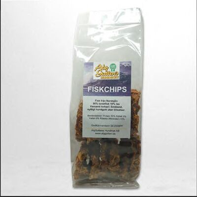 PREMIOS PARA PERROS Chips de pescado del Mar del Norte 100g