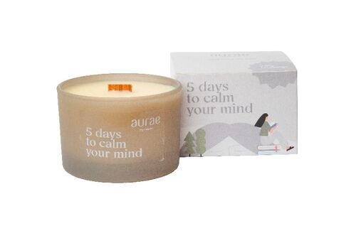 Soy Wax Candle "Calm Your Mind - 5 Day Challenge" 140 g