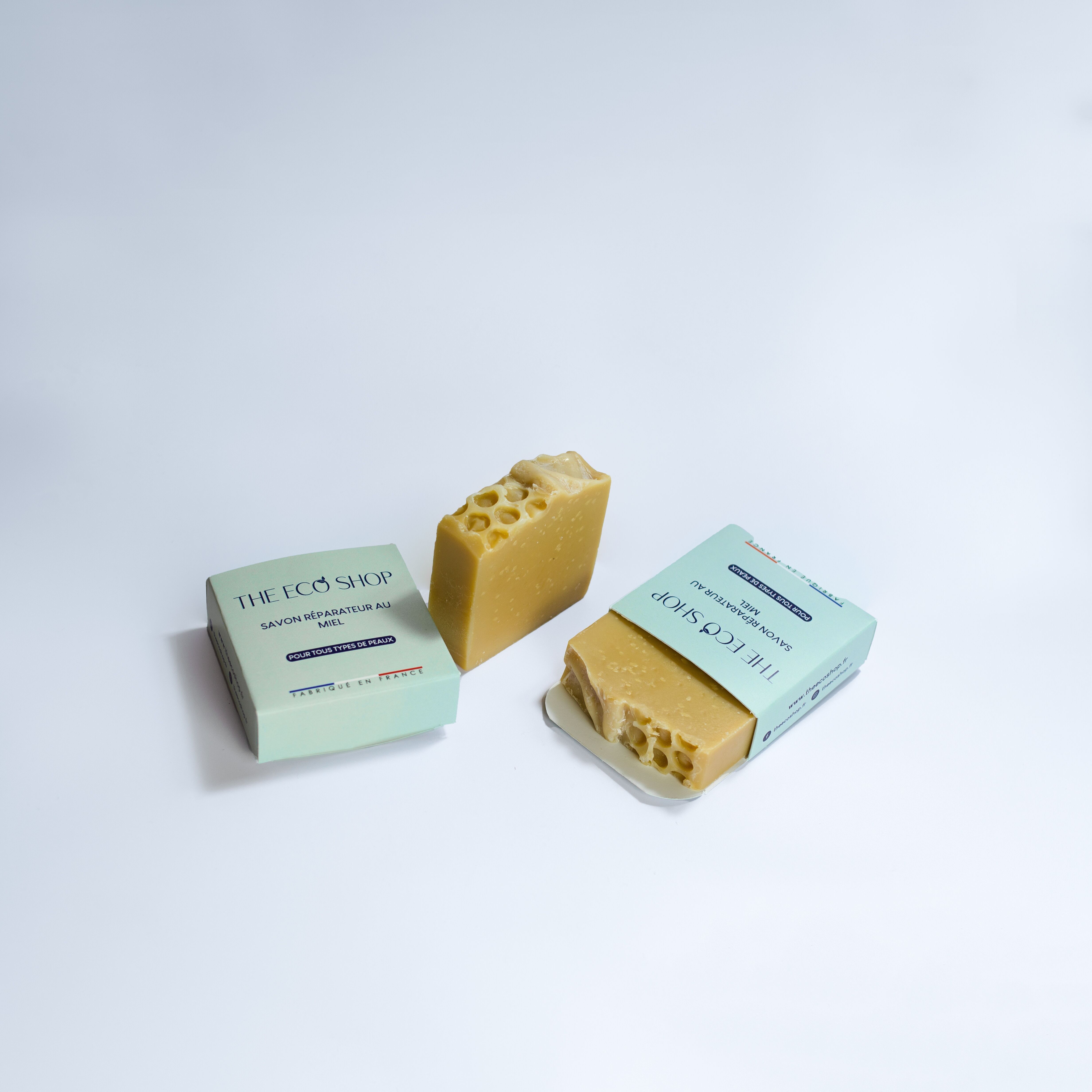 Reparaturseife mit Honig