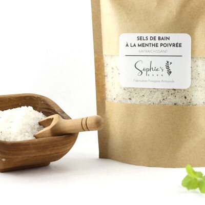 Peppermint bath salts