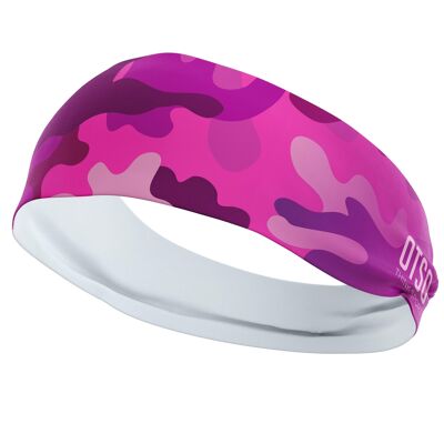 Stirnband Camo Pink 12 cm / Größe L.