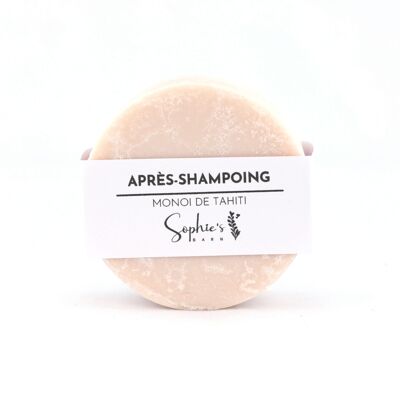 Après shampoing solide au monoï cheveux fins