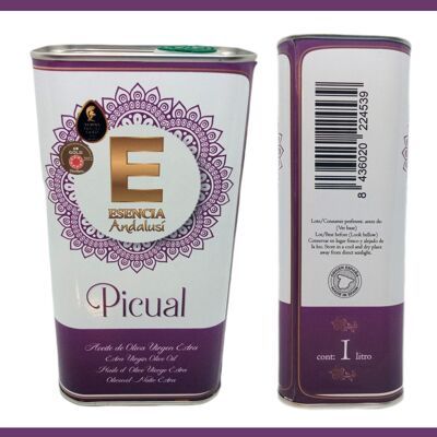 Extra Virgin Olive Oil Premium Picual in a 1 liter can