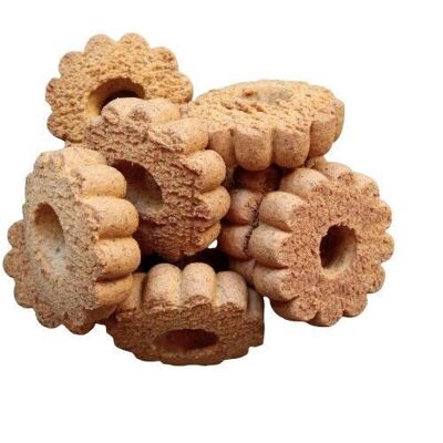 Biscuits de maïs fabriqués en Italie avec de la farine d'insectes