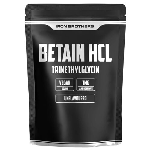 Betain HCL - TMG (Trimethylglycin) - 350g Beutel - Vegan - Unflavoured