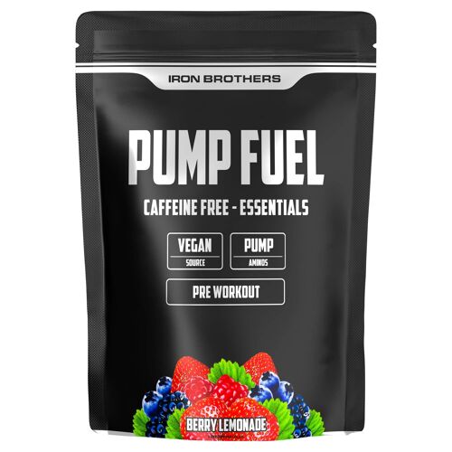 Pump Fuel - Koffeinfreier Pre Workout - 400g Beutel - Vegan