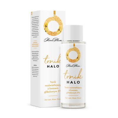 Tónico facial iluminador Halo