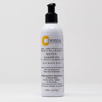 Shampoo Rivitalizzante Detox al Sapone Nero