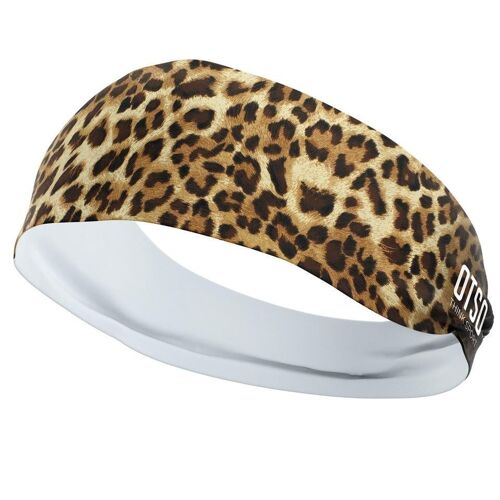 Cinta cabeza Leopard Skin 12 cm / Talla L