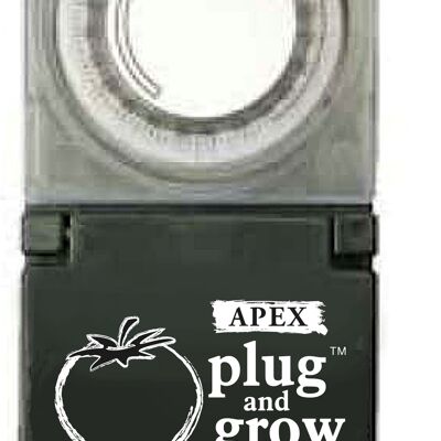 Plug and Grow Heavy Duty Grow Light Hydroponics 4A Plug in Timer Perfect for led Grow Lighting