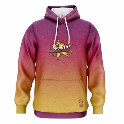 Hoodie La Purito Cigar Orange