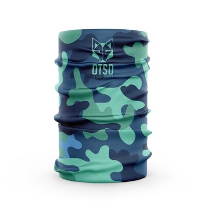 Protezione per il collo Camo Blue