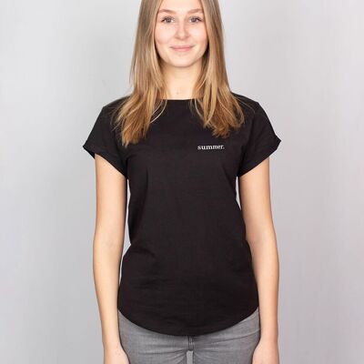 Women's shirt "summer." - Black