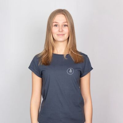Women's shirt "Anchor" - denim