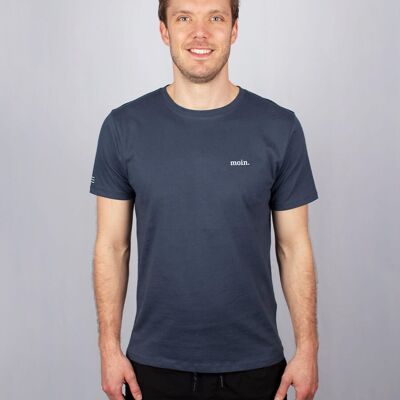 Men's / unisex shirt "moin." - Denim