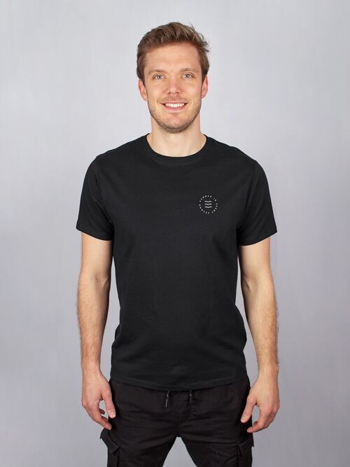 Herren / Unisex Shirt "Circle" - Schwarz