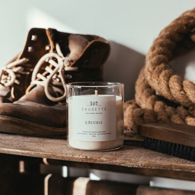 L'Écurie - Handmade candle scented with natural soy wax