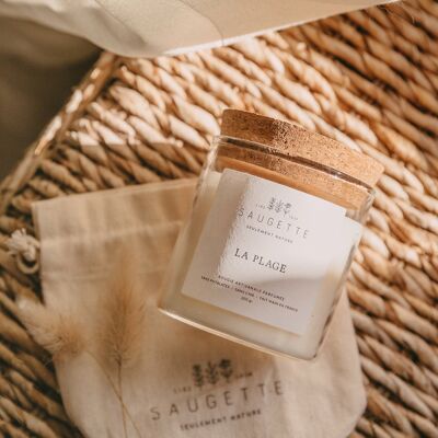 The Beach - Handmade candle scented with natural soy wax