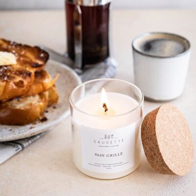 Toasted Bread - Handmade Candle Scented with Natural Soy Wax