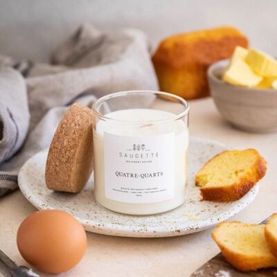 Pound Cake - Handmade candle scented with natural soy wax