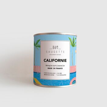 California - Handmade candle scented with natural soy wax 3