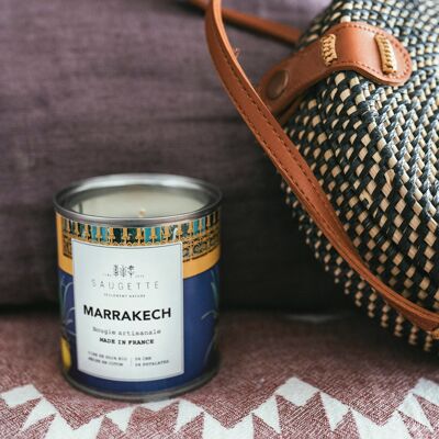 Marrakech - Handmade candle scented with natural soy wax