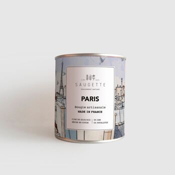 Paris - Handmade candle scented with natural soy wax 2