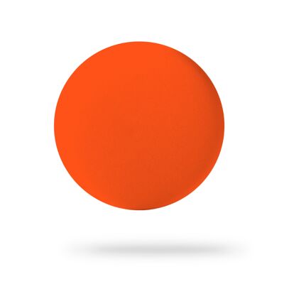 insignia reflectante naranja neón