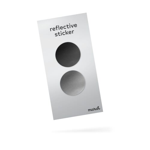 mix reflective sticker x2