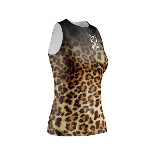 Camiseta Sin Mangas Mujer Leopard Skin (Outlet)