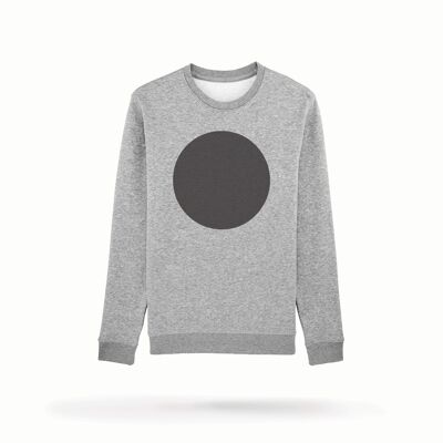 grey reflective sweatshirt