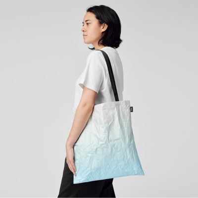 fade blue weightless tote