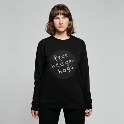 black writable sweatshirt