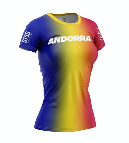 Camiseta Manga Corta Mujer Andorra