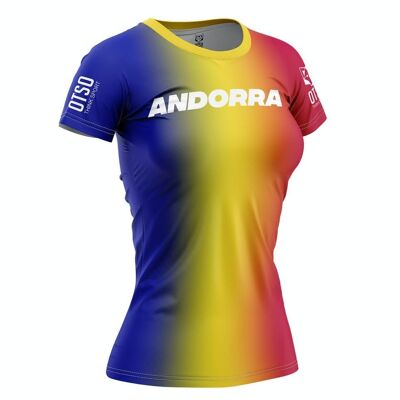 Camiseta Manga Corta Mujer Andorra