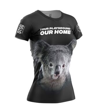 T-shirt à manches courtes Koala pour femme 1