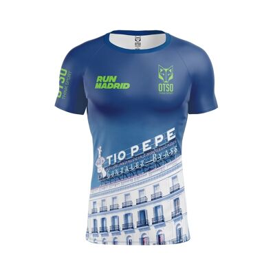 Camiseta Manga Corta Hombre Run Madrid Tio Pepe (Outlet)